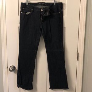 Like new dark rinse jeans